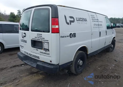 2005 Chevrolet Express from USA, damaged, VIN 1GCGG25V951140608